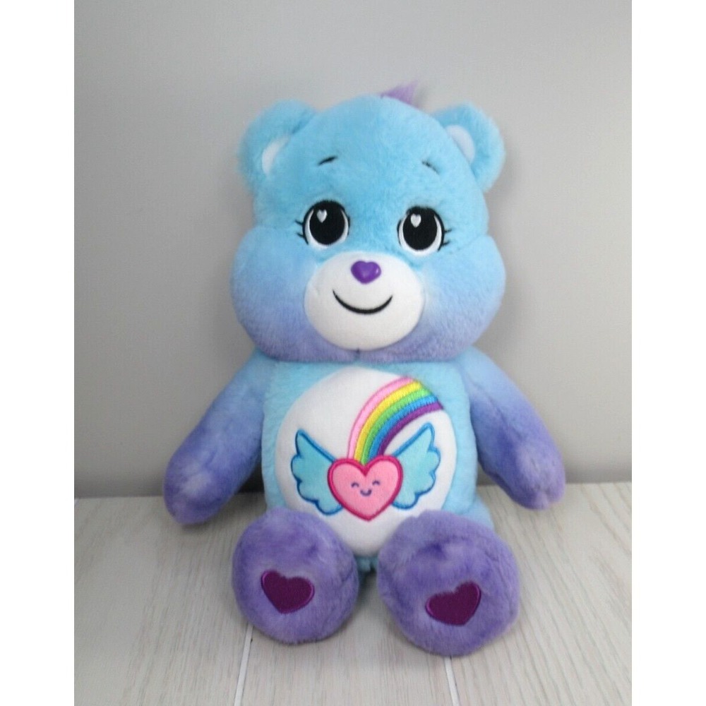Care Bears Dream Bright Bear 2021 blue purple rainbow‎ heart basic Fun